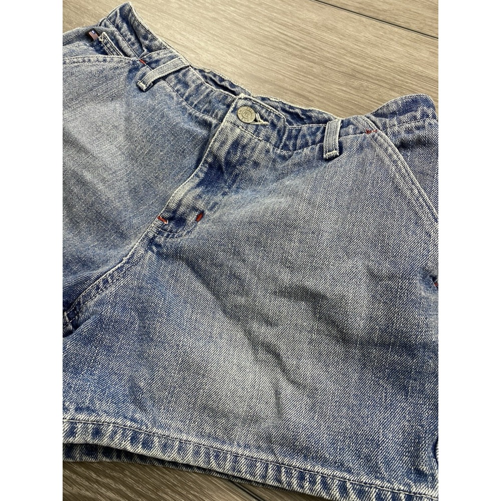 Polo Ralph Lauren Womens 4 Deck Short Denim Jean Carpenter Blue 6